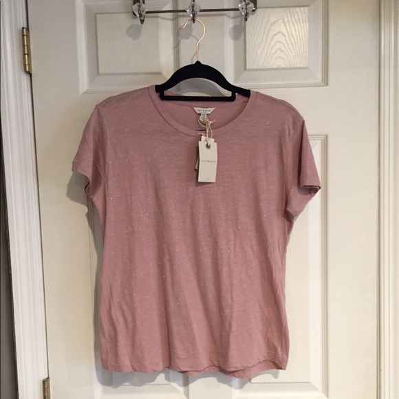 Lucky Brand Tops - Lucky Brand Mauve glitter T-shirt NWT đź’• Lucky Brand Tops - Lucky Brand Mauve glitter T-shirt NWT đź’•